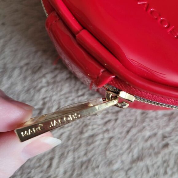 Marc Jacobs red patent leather mini canteen crossbody - Picture 5 of 11
